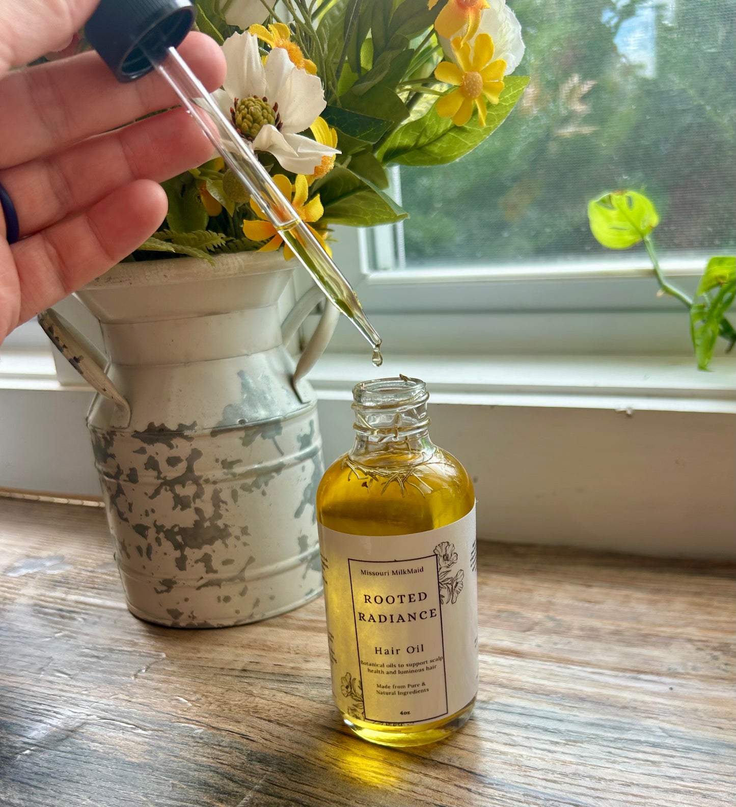 Rooted Radiance Hair Oil 4oz