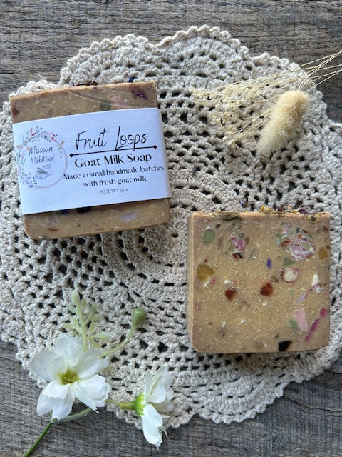 Fruit Loops Goat Milk Soap