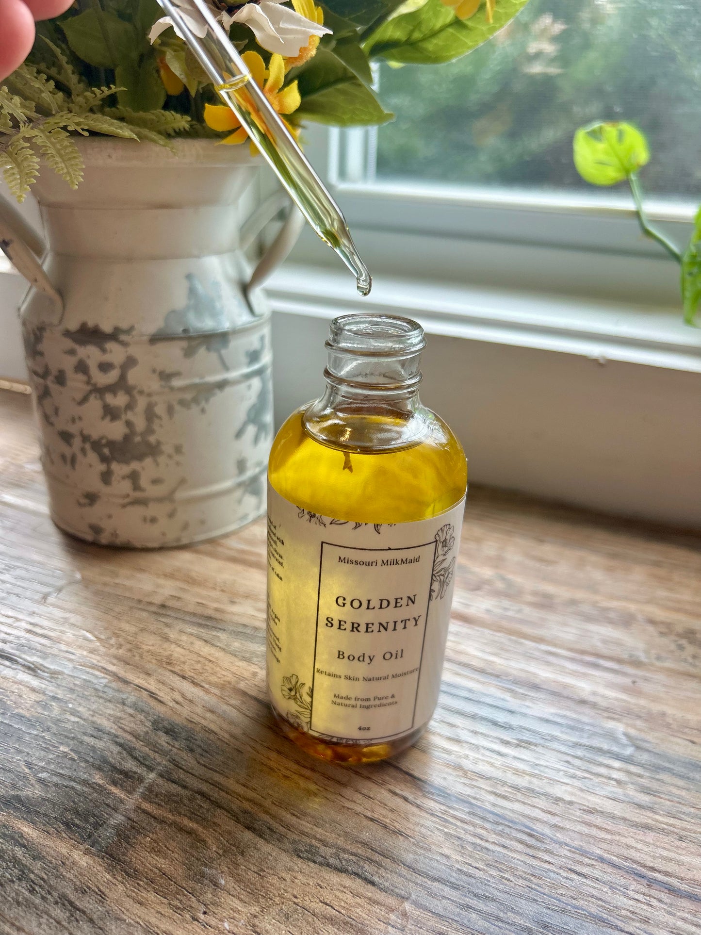 Golden Serenity Body Oil 4oz