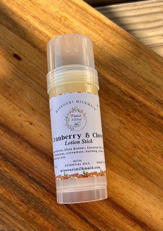 Cranberry & Clove Lotion Stick