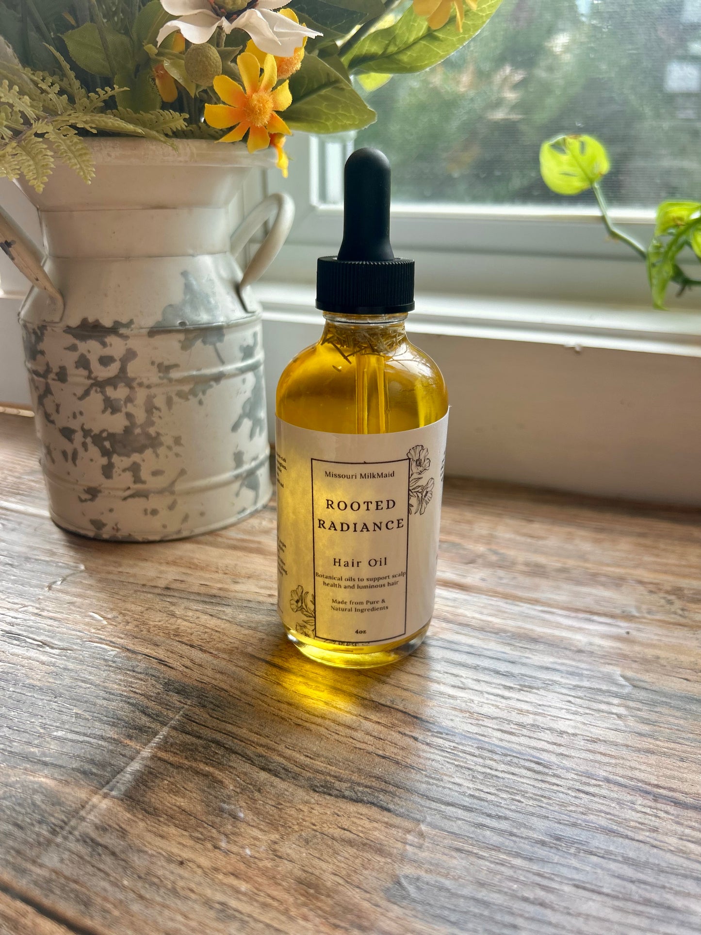 Rooted Radiance Hair Oil 4oz