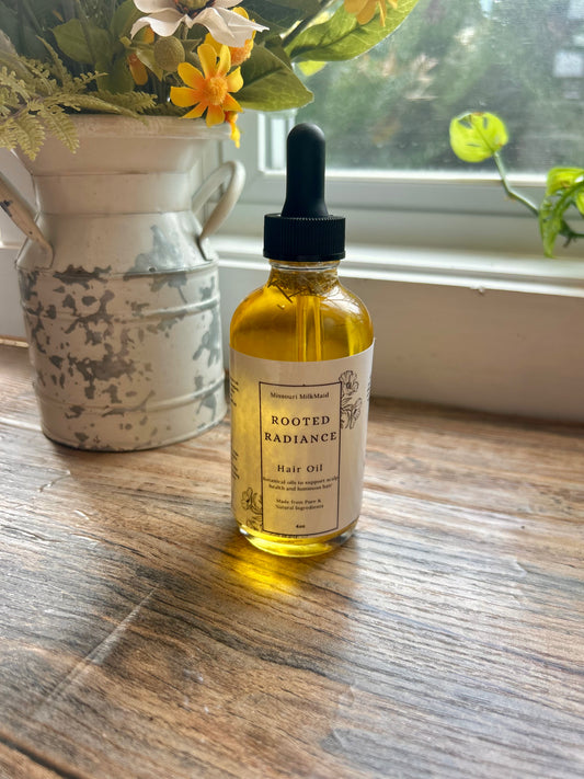 Rooted Radiance Hair Oil 4oz