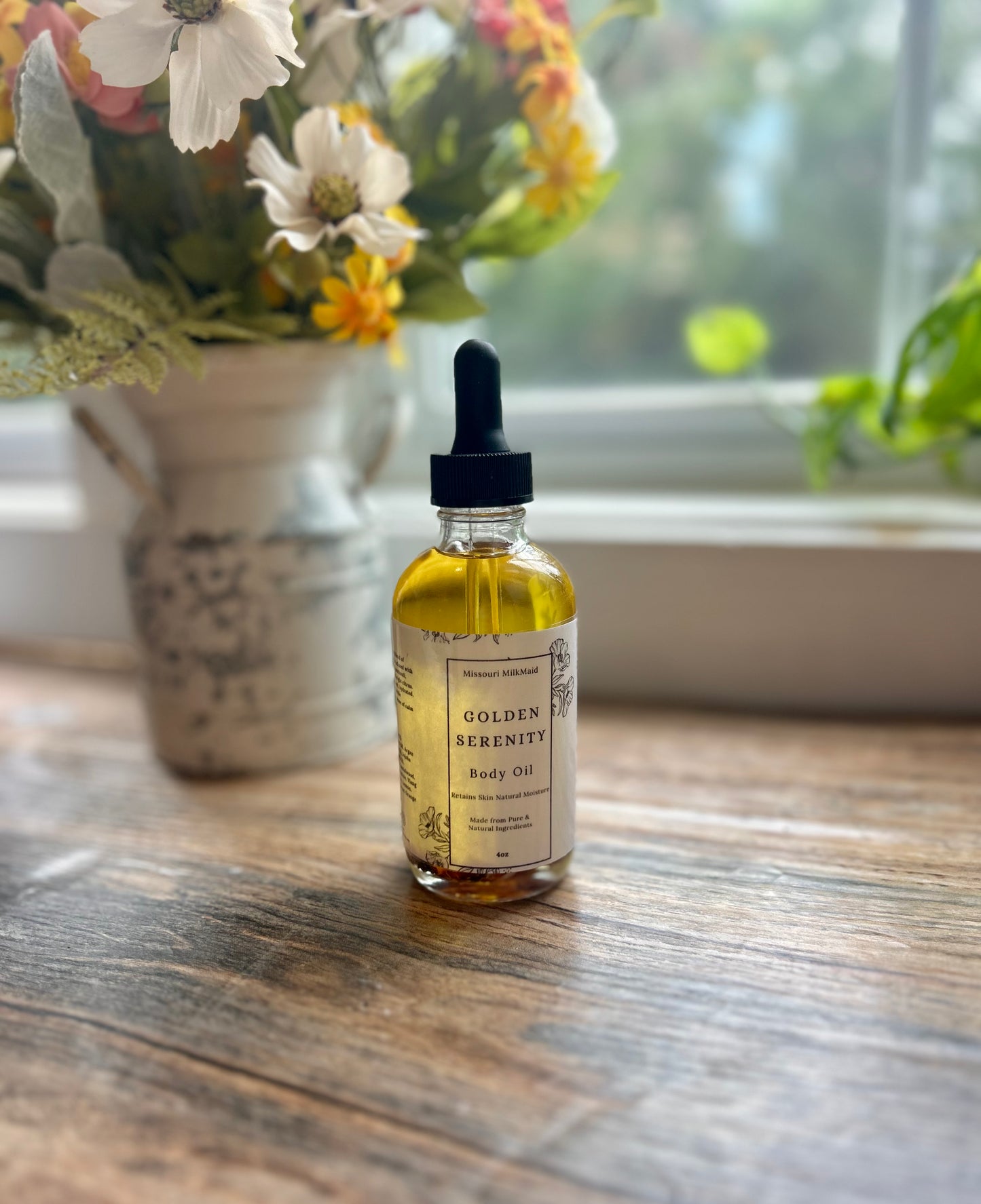 Golden Serenity Body Oil 4oz