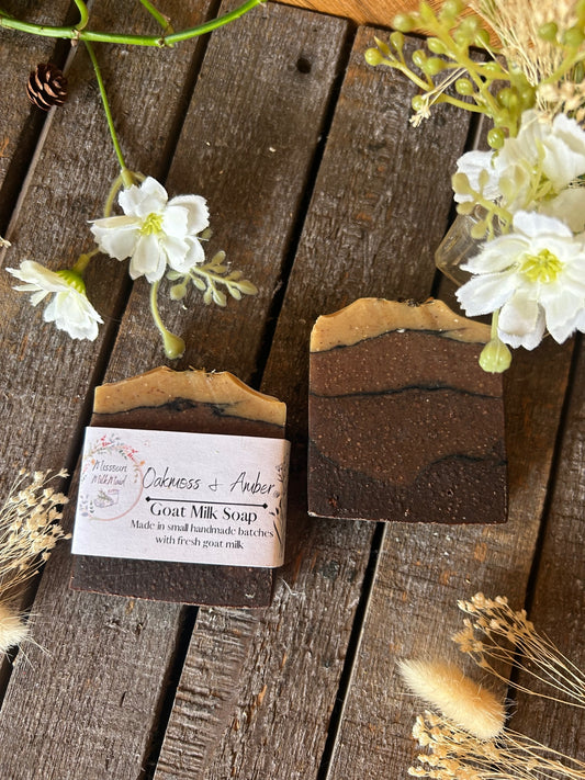 Oakmoss & Amber Goat Milk Soap