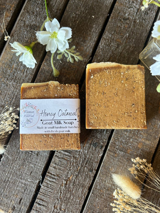 Honey Oatmeal Goat Milk Soap