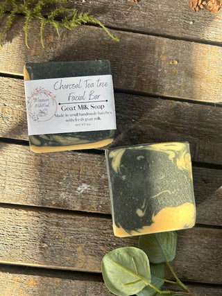 Charcoal Tea Tree Facial Bar