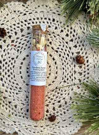 Garden Party Soaking Salt Tube