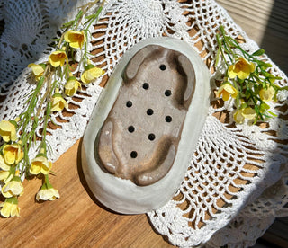 Handmade Soap Dish- Green