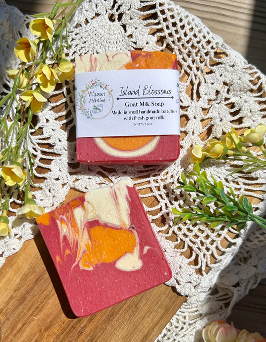 Island Blossom Goat Milk Soap